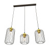 Lampa wisząca VANDER 3 BL GOLD 1364/3 EMIBIG