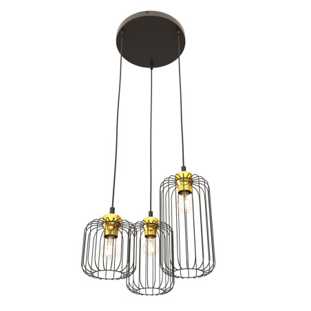 Lampa wisząca VANDER 3PREM BL GOLD 1364/3PREM EMIBIG