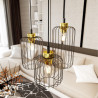 Lampa wisząca VANDER 3PREM BL GOLD 1364/3PREM EMIBIG
