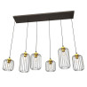 Lampa wisząca VANDER 6 BL GOLD 1364/6 EMIBIG