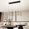 Lampa wisząca VANDER 6 BL GOLD 1364/6 EMIBIG