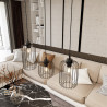 Lampa wisząca VANDER 3 BL 1365/3 EMIBIG