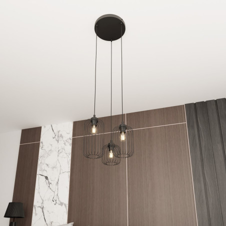 Lampa wisząca VANDER 3PREM BL 1365/3PREM EMIBIG