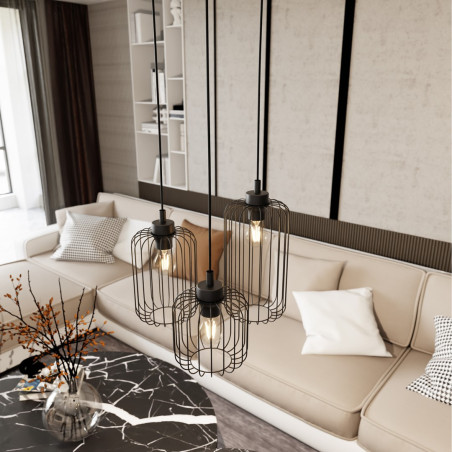 Lampa wisząca VANDER 3PREM BL 1365/3PREM EMIBIG