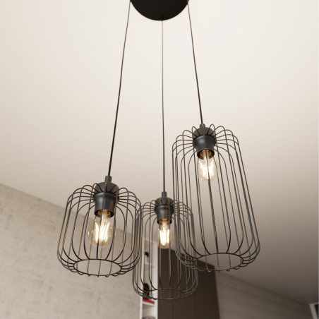 Lampa wisząca VANDER 3PREM BL 1365/3PREM EMIBIG