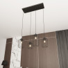 Lampa wisząca VANDER 4 BL 1365/4 EMIBIG