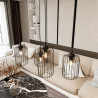 Lampa wisząca VANDER 4 BL 1365/4 EMIBIG