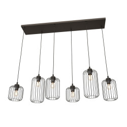 Lampa wisząca VANDER 6 BL 1365/6 EMIBIG