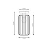 Lampa sufitowa BARN 1 BL 1367/1 EMIBIG