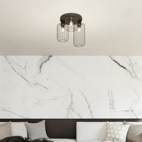 Lampa sufitowa BARN 3PREM BL 1367/3PREM EMIBIG