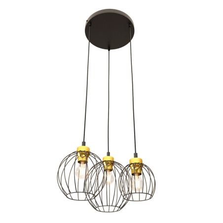 Lampa wisząca NANDO 3PREM BL GOLD 1368/3PREM EMIBIG