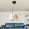 Lampa wisząca NANDO 3PREM BL GOLD 1368/3PREM EMIBIG