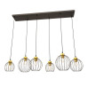 Lampa wisząca NANDO 6 BL GOLD 1368/6 EMIBIG