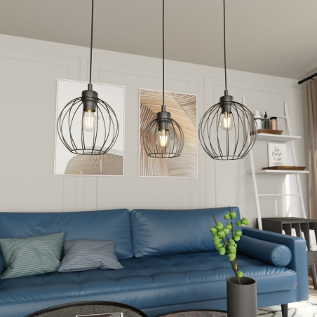 Lampa wisząca NANDO 3 BL 1369/3 EMIBIG