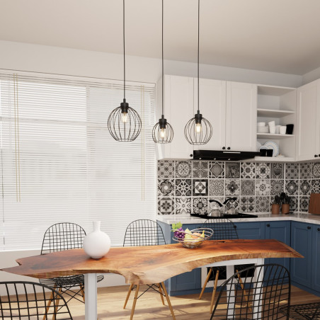 Lampa wisząca NANDO 3 BL 1369/3 EMIBIG