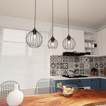 Lampa wisząca NANDO 3 BL 1369/3 EMIBIG