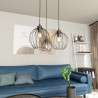 Lampa wisząca NANDO 3PREM BL 1369/3PREM EMIBIG