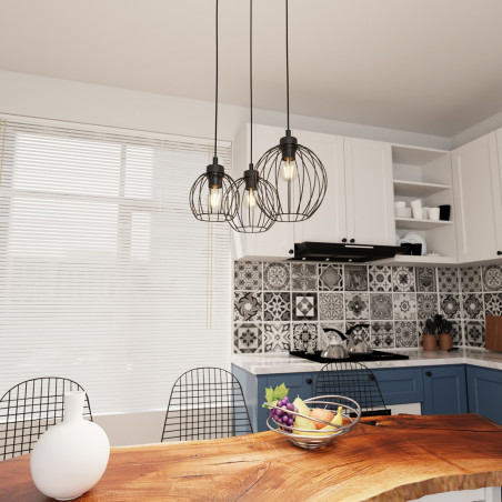 Lampa wisząca NANDO 3PREM BL 1369/3PREM EMIBIG