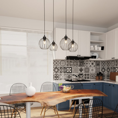 Lampa wisząca NANDO 4 BL 1369/4 EMIBIG