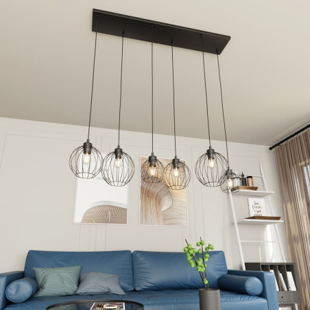 Lampa wisząca NANDO 6 BL 1369/6 EMIBIG