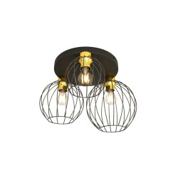 Lampa sufitowa NEST 3PREM BL GOLD 1370/3PREM EMIBIG