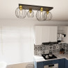 Lampa sufitowa NEST 4 BL GOLD 1370/4 EMIBIG