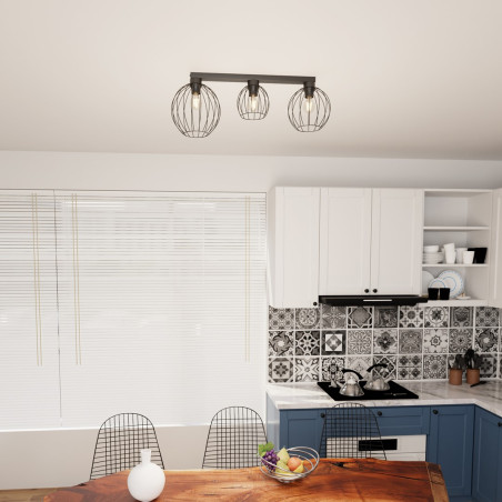 Lampa sufitowa NEST 3 BL 1371/3 EMIBIG