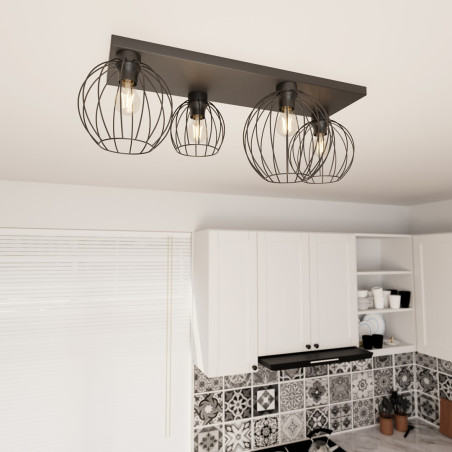 Lampa sufitowa NEST 4 BL 1371/4 EMIBIG