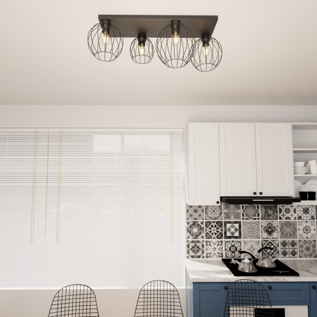 Lampa sufitowa NEST 4 BL 1371/4 EMIBIG