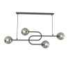 Lampa wisząca ATRIA 4 BL GRAFIT 1384/4 EMIBIG