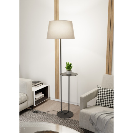 Lampa podłogowa HOTEL LP1 BEIGE 1421/LP1 EMIBIG