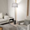 Lampa podłogowa PEARL LP1 GRAY 1420/LP1 EMIBIG