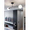 Lampa sufitowa  PREGOS 2 BLACK 670/2 EMIBIG