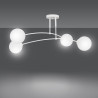 Lampa sufitowa  PREGOS 4 WHITE 671/4 EMIBIG