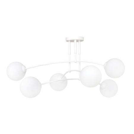 Lampa sufitowa  PREGOS 6 WHITE 671/6 EMIBIG