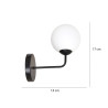Kinkiet PREGOS K1 WHITE 671/K1 EMIBIG