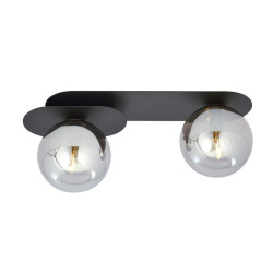 Lampa sufitowa  PLAZA 2 BLACK/GRAFIT 1119/2 EMIBIG