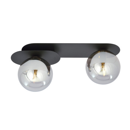 Lampa sufitowa  PLAZA 2 BLACK/GRAFIT 1119/2 EMIBIG