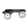Lampa sufitowa  PLAZA 2 BLACK/GRAFIT 1119/2 EMIBIG