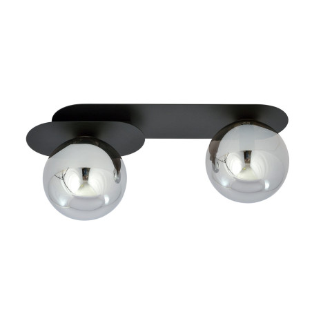 Lampa sufitowa  PLAZA 2 BLACK/GRAFIT 1119/2 EMIBIG
