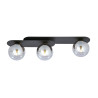Lampa sufitowa  PLAZA 3 BLACK/GRAFIT 1119/3 EMIBIG