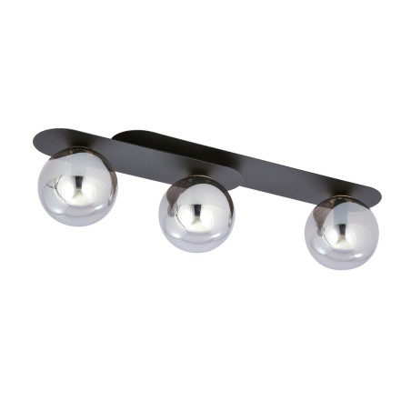 Lampa sufitowa  PLAZA 3 BLACK/GRAFIT 1119/3 EMIBIG