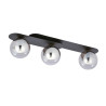 Lampa sufitowa  PLAZA 3 BLACK/GRAFIT 1119/3 EMIBIG