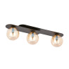 Lampa sufitowa  PLAZA 3 BLACK/MIODOWY 1120/3 EMIBIG
