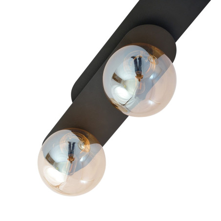 Lampa sufitowa  PLAZA 3 BLACK/MIODOWY 1120/3 EMIBIG