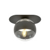 Lampa sufitowa  PLAZA 1 BLACK/STRIPE 1121/1 EMIBIG