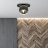 Lampa sufitowa  PLAZA 1 BLACK/STRIPE 1121/1 EMIBIG