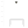 Lampa sufitowa  PLAZA 1 BLACK/STRIPE 1121/1 EMIBIG