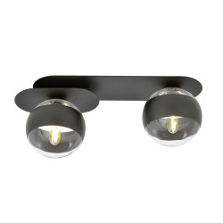 Lampa sufitowa  PLAZA 2 BLACK/STRIPE 1121/2 EMIBIG
