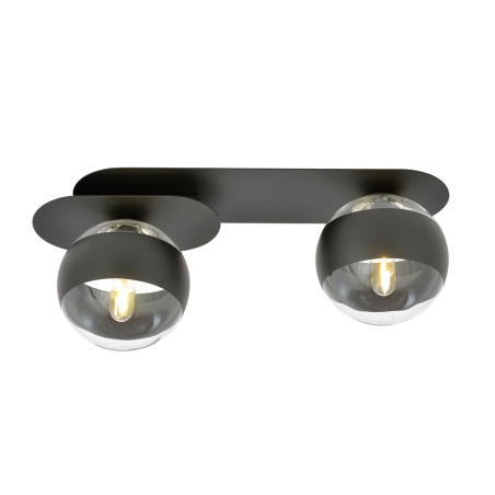 Lampa sufitowa  PLAZA 2 BLACK/STRIPE 1121/2 EMIBIG